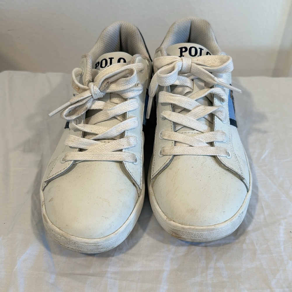 Ralph Lauren Quilton Polo Bear Sneaker Size:4